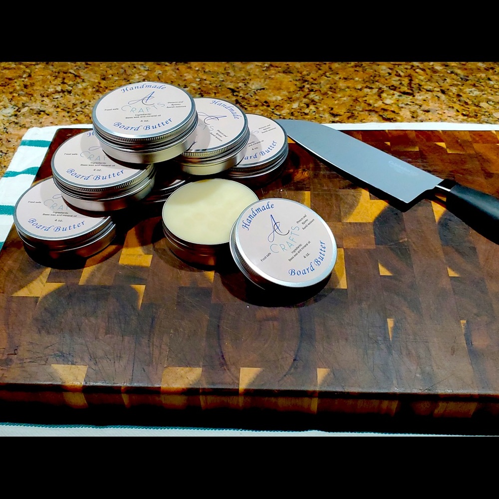 Homemade wood conditioning butter